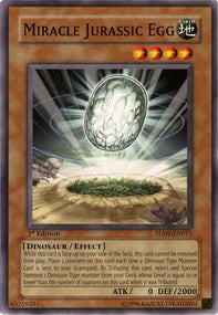 Miracle Jurassic Egg⁣ - Structure Deck: Dinosaur's Rage⁣ (Common)⁣ [015]