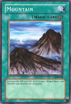 Mountain (V.2 - Common)⁣ - Legend of Blue Eyes White Dragon⁣ (Common)⁣ [048]