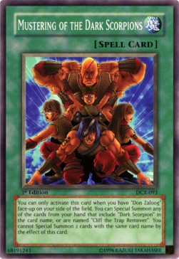 Mustering of the Dark Scorpions (V.1 - Common)⁣ - Dark Crisis⁣ (Common)⁣ [093]