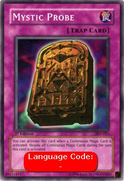 Mystic Probe (V.2 - Common)⁣ - Pharaoh's Servant⁣ (Common)⁣ [021]