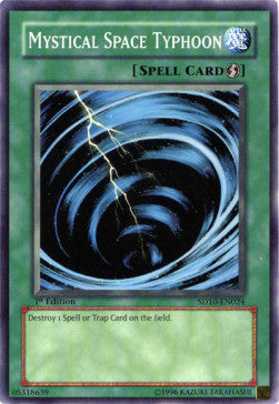 Mystical Space Typhoon⁣ - Structure Deck: Machine Re-Volt⁣ (Common)⁣ [024]