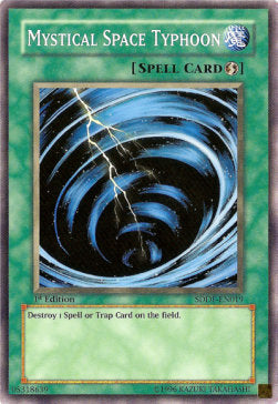 Mystical Space Typhoon⁣ - Structure Deck: Warrior's Triumph⁣ (Common)⁣ [020]