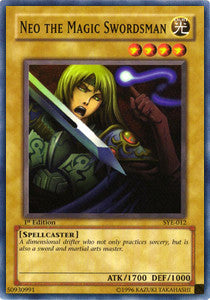 Neo the Magic Swordsman⁣ - Starter Deck: Yugi Evolution⁣ (Common)⁣ [012]
