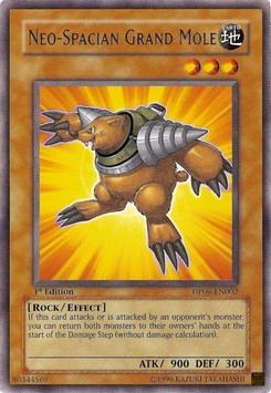 Neo-Spacian Grand Mole - Duelist Pack: Jaden Yuki 3 (Rare) [DP06-002]
