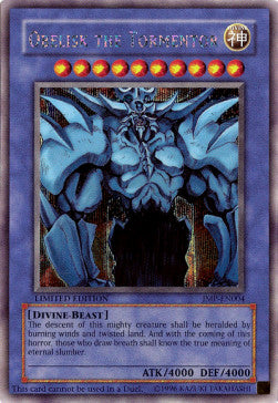 Obelisk the Tormentor (V.1 - Secret Rare) - Shonen Jump Magazine (Secret Rare) [JUMP-004]
