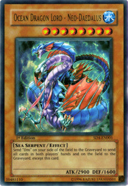 Ocean Dragon Lord - Neo-Daedalus⁣ - Structure Deck: Fury From The Deep⁣ (Ultra Rare)⁣ [001]