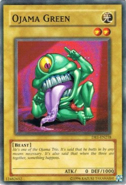 Ojama Green⁣ - Dark Revelation 1⁣ (Common)⁣ [218]