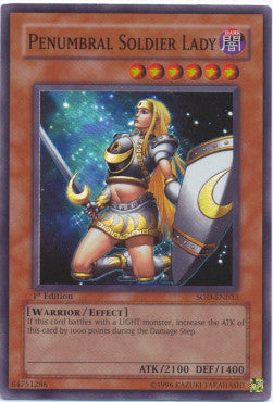 Penumbral Soldier Lady (V.1 - Super Rare) - Soul of the Duelist (Super Rare) [SOD-033]