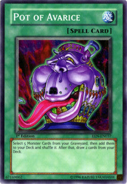 Pot of Avarice (V.1 - Super Rare)⁣ - Elemental Energy⁣ (Super Rare)⁣ [037]
