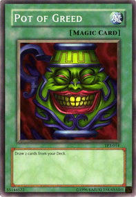 Pot of Greed⁣ - Structure Deck: Zombie Madness⁣ (Common)⁣ [017]