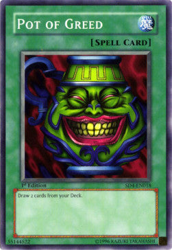 Pot of Greed - Structure Deck: Fury From The Deep (Common) [SD4-018]
