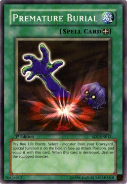 Premature Burial⁣ - Structure Deck: Dragon's Roar⁣ (Common)⁣ [013]