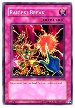 Raigeki Break⁣ - Dark Revelation 1⁣ (Common)⁣ [044]