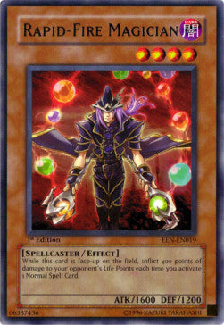 Rapid-Fire Magician (V.1 - Rare)⁣ - Elemental Energy⁣ (Rare)⁣ [019]