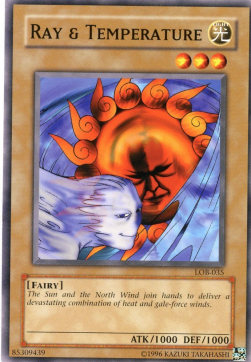 Ray & Temperature (V.2 - Common)⁣ - Legend of Blue Eyes White Dragon⁣ (Common)⁣ [035]