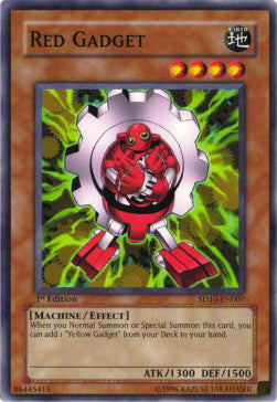 Red Gadget⁣ - Structure Deck: Machine Re-Volt⁣ (Common)⁣ [007]