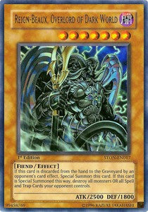 Reign-Beaux, Overlord of Dark World (V.1 - Ultra Rare)⁣ - Strike of Neos⁣ (Ultra Rare)⁣ [017]