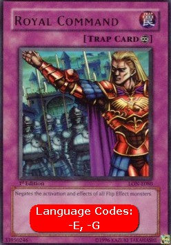 Royal Command (V.1 - Ultra Rare)⁣ - Labyrinth of Nightmare⁣ (Ultra Rare)⁣ [080]