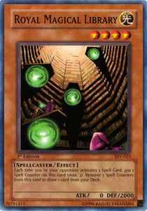Royal Magical Library⁣ - Starter Deck: Yugi Evolution⁣ (Common)⁣ [023]