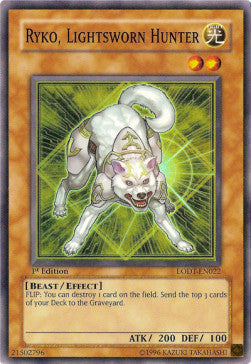 Ryko, Lightsworn Hunter⁣ - Light of Destruction⁣ (Super Rare)⁣ [022]