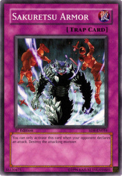 Sakuretsu Armor - Structure Deck: Lord of the Storm (Common) [SD8-034]