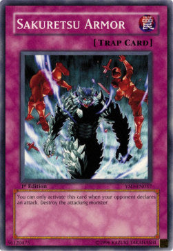 Sakuretsu Armor⁣ - Starter Deck: GX 2006⁣ (Common)⁣ [037]