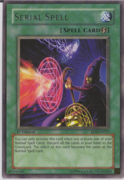 Serial Spell (V.1 - Rare)⁣ - Rise of Destiny⁣ (Rare)⁣ [037]