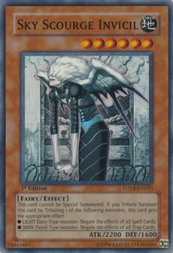 Sky Scourge Invicil (V.1 - Super Rare)⁣ - Force of the Breaker⁣ (Super Rare)⁣ [023]