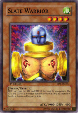 Slate Warrior⁣ - Structure Deck: Lord of the Storm⁣ (Common)⁣ [005]