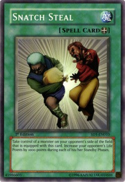 Snatch Steal⁣ - Structure Deck: Dragon's Roar⁣ (Common)⁣ [010]