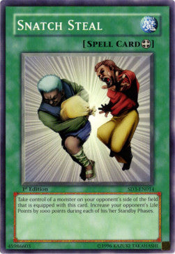 Snatch Steal⁣ - Structure Deck: Blaze of Destruction⁣ (Common)⁣ [014]