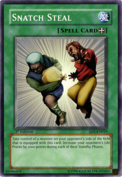 Snatch Steal⁣ - Structure Deck: Warrior's Triumph⁣ (Common)⁣ [019]