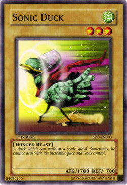 Sonic Duck⁣ - Structure Deck: Lord of the Storm⁣ (Common)⁣ [003]
