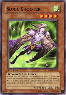 Sonic Shooter⁣ - Structure Deck: Lord of the Storm⁣ (Common)⁣ [002]