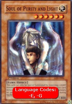Soul of Purity and Light (V.1 - Common) - Labyrinth of Nightmare (Common) [LON-066]