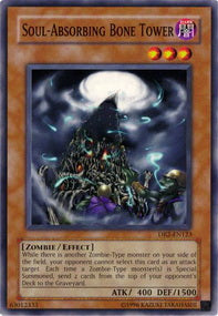 Soul-Absorbing Bone Tower⁣ - Structure Deck: Zombie Madness⁣ (Common)⁣ [009]