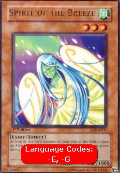Spirit of the Breeze (V.1 - Rare)⁣ - Labyrinth of Nightmare⁣ (Rare)⁣ [037]