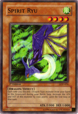 Spirit Ryu (V.1 - Common)⁣ - Legacy of Darkness⁣ (Common)⁣ [036]