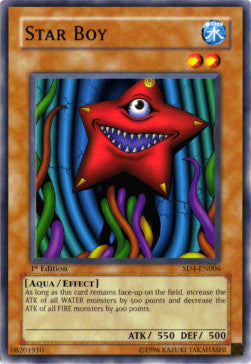 Star Boy⁣ - Structure Deck: Fury From The Deep⁣ (Common)⁣ [006]