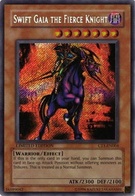 Swift Gaia the Fierce Knight⁣ - Collector's Tins 2004⁣ (Secret Rare)⁣ [004]