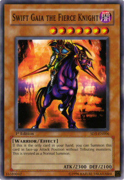 Swift Gaia the Fierce Knight⁣ - Structure Deck: Warrior's Triumph⁣ (Common)⁣ [006]