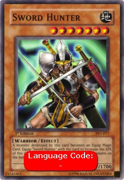 Sword Hunter (V.2 - Common)⁣ - Pharaoh's Servant⁣ (Common)⁣ [077]