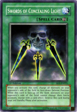 Swords of Concealing Light⁣ - Structure Deck: Warrior's Triumph⁣ (Common)⁣ [031]