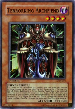 Terrorking Archfiend (V.1 - Super Rare)⁣ - Dark Crisis⁣ (Super Rare)⁣ [072]