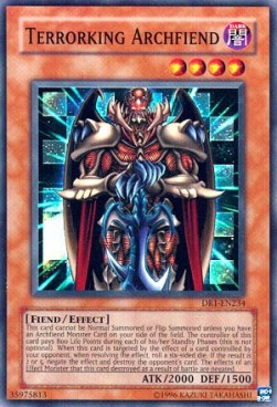 Terrorking Archfiend⁣ - Dark Revelation 1⁣ (Super Rare)⁣ [234]