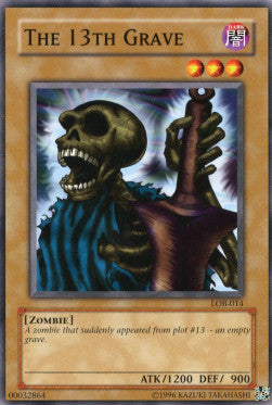 The 13th Grave (V.2 - Common)⁣ - Legend of Blue Eyes White Dragon⁣ (Common)⁣ [014]