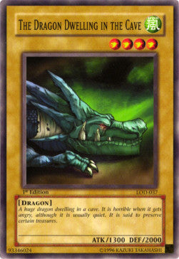 The Dragon Dwelling in the Cave (V.1 - Common)⁣ - Legacy of Darkness⁣ (Common)⁣ [037]