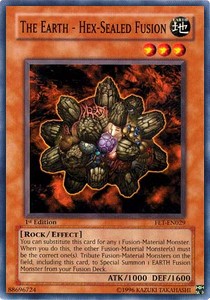 The Earth - Hex-Sealed Fusion⁣ - Flaming Eternity⁣ (Common)⁣ [029]