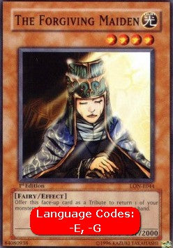 The Forgiving Maiden (V.1 - Common)⁣ - Labyrinth of Nightmare⁣ (Common)⁣ [044]