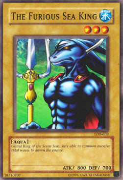 The Furious Sea King (V.2 - Common)⁣ - Legend of Blue Eyes White Dragon⁣ (Common)⁣ [033]